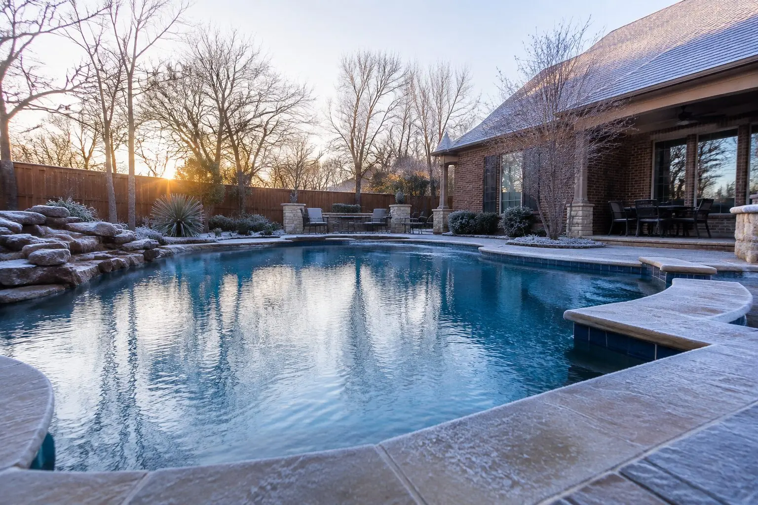 Pool Care During a Texas Freeze